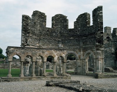 Mellifont Abbey beliggende tæt på Drogheda af School Irish