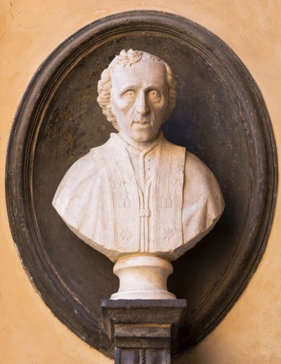 Buste af pave Pius VII af School Italian