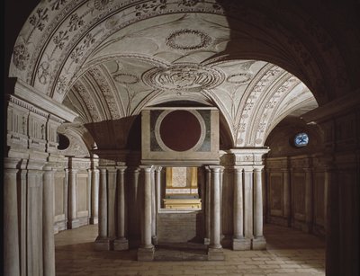 Krypten af kirken St Martino ai Monti, 4.-5. århundrede af School Italian