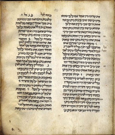 Mishnah af School Italian