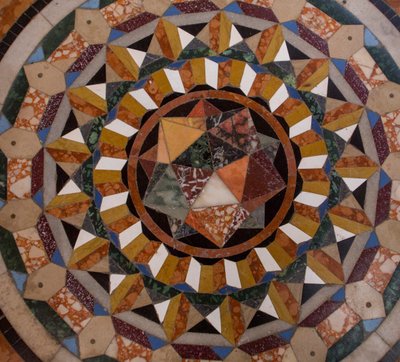 Markusbasilikaen, kirke, fortov (mosaik) af School Italian