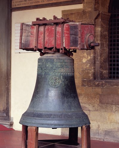 Klosterklokken (bronze) af School Italian