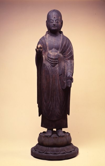Jizo Bosatsu, Ate Heian / Fujiwara Perio d af Japanese School