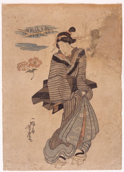 Uden titel (farvetræsnit) af School Japanese