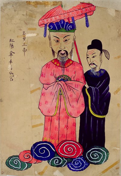 En koreansk guddom eller 