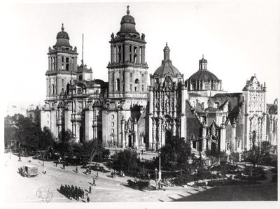 Mexico City Katedral (s/h foto) af School Mexican