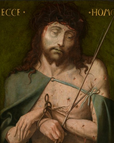 Ecce Homo, første halvdel af det 16. århundrede (olie på panel) af School Netherlandish