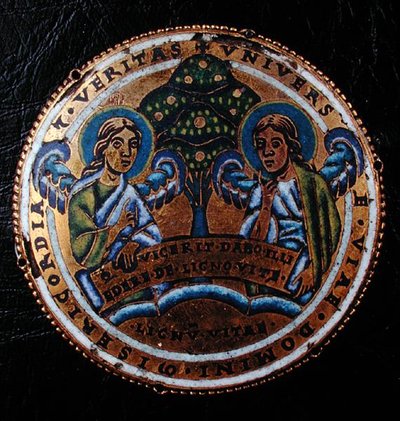 Livets træ medaljon af School Netherlandish