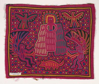 Skjortepanel (mola), Kuna People, San Blas Islands, ca. 1950