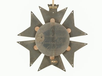Badge, Tårn- og Sværdordenen, Portugal, General Sir Galbraith Lowry Cole (metal) af School Portuguese