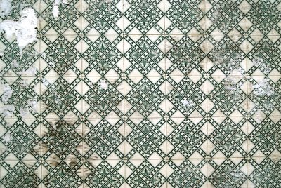 Traditionelt panel, Lissabon, Portugal (keramiske fliser) af School Portuguese