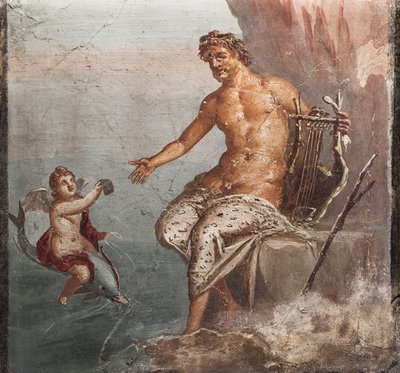 Polyfemos og Galatea, Herculaneum af School Roman
