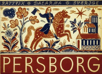 Svensk turismeplakat af School Swedish