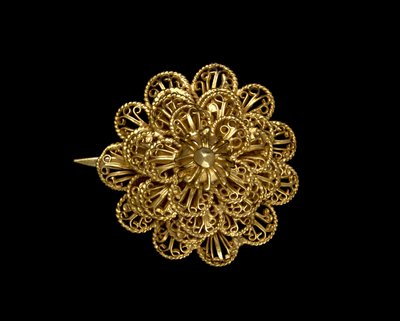 Pin, c. 1900 (guld) af School Wolof