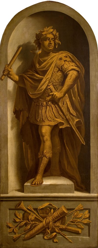 En kriger, 1710. af School of Godfrey Kneller
