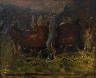Eve, apokalyptisk scene 1930 af Scipione Gino Bonichi