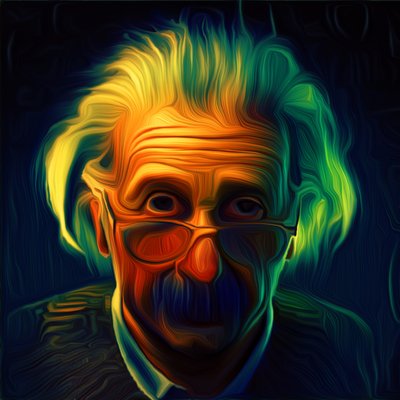 Albert Einstein 2 af Scott J. Davis