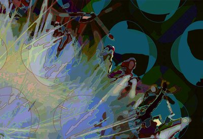 Artichoke_abst_horz8 (digital) af Scott J. Davis