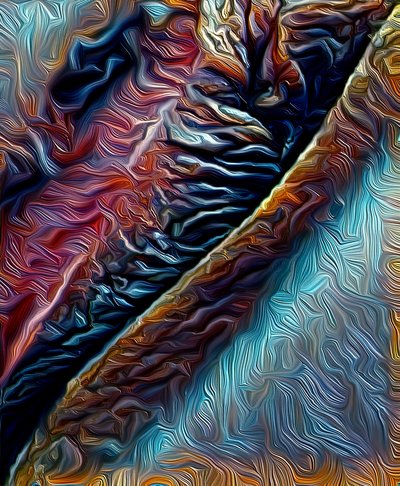 Blue Tear, 2021 (digital) af Scott J. Davis