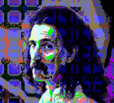 Frank Zappa (digital) af Scott J. Davis