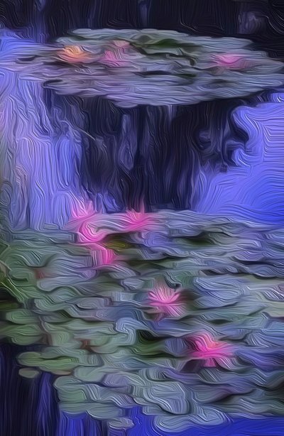 Lily Pond2 af Scott J. Davis