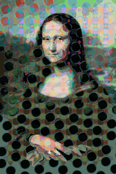 Mona Lisa (digital) af Scott J. Davis
