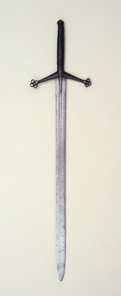 Claymore, ca. 1500-30 (stål) af Scottish School