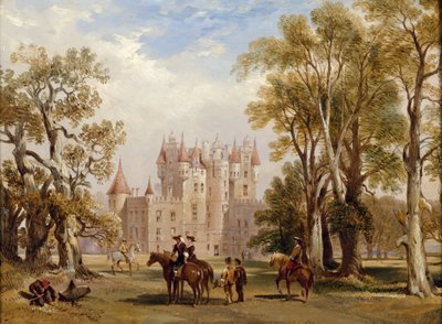 Glamis Slot, Angus af Scottish School