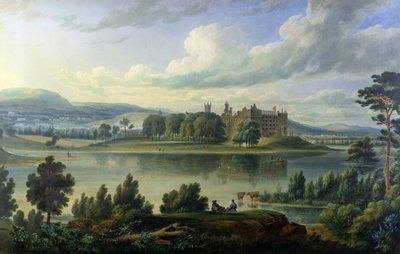 Linlithgow Palace af Scottish School