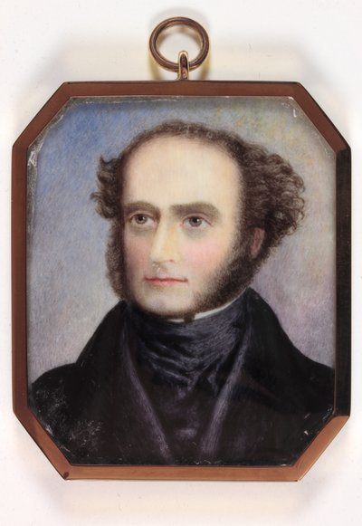 Lord George Bentinck (emalje) af Scottish School