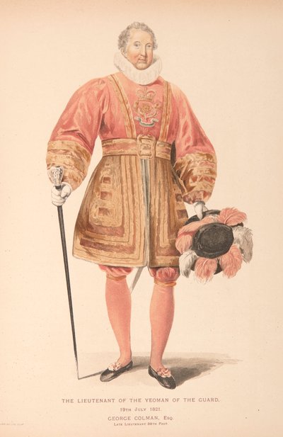 Løjtnanten for Guardens Yeoman af Scottish School