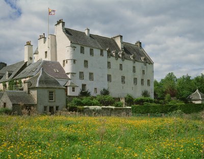 Udsigt over Traquair House af Scottish School