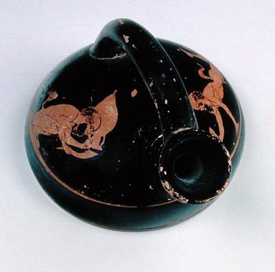 Attisk rødfigur askos, fra Grav II ved Nymphaeum på Krim, ca. 430 f.Kr. (keramik) af Scythian