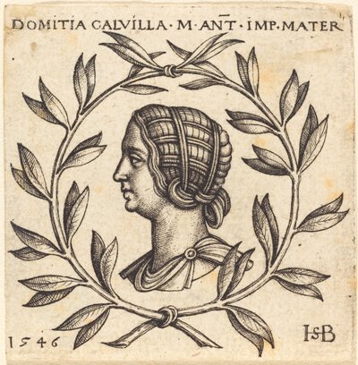 Domitia Calvilla af Sebald Beham