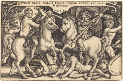 Hercules og Iole af Sebald Beham