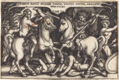 Hercules og Iole af Sebald Beham