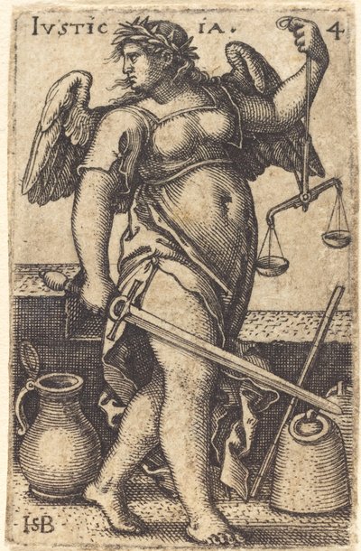 Retfærdighed af Sebald Beham