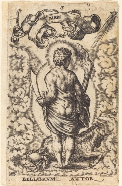 Mars af Sebald Beham