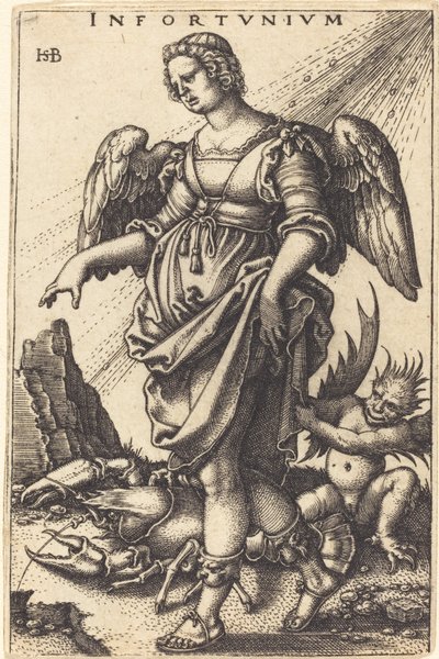 Ulykke af Sebald Beham