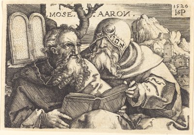 Moses og Aron af Sebald Beham