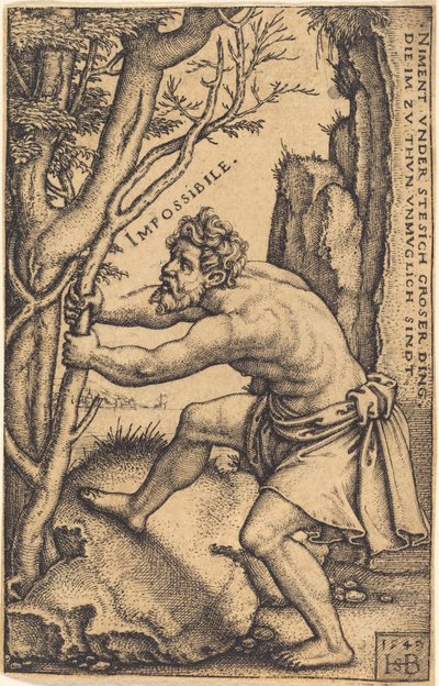 Umuligheden af Sebald Beham