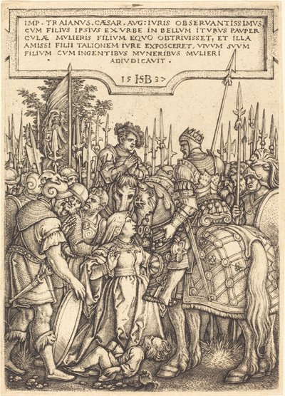 Trajans dom af Sebald Beham