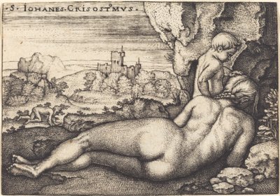 Sankt Johannes Chrysostomos bod af Sebald Beham