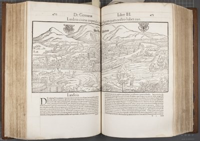 Cosmographia, Fol 470-471, 1544 af Sebastian Munster