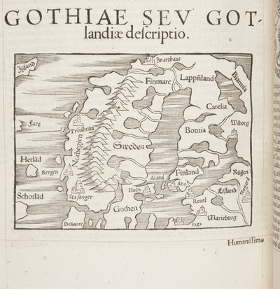 Cosmographia, Fol 830, 1544 af Sebastian Munster