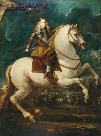 Ridesportræt af Charles II af Spanien, 1660