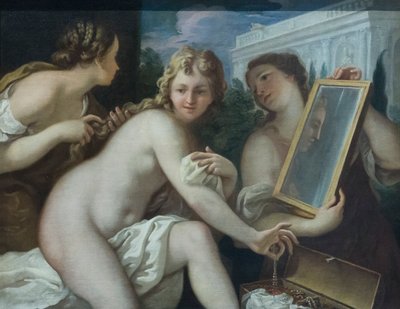 Bathsheba ved sit bad, slutningen af det 17. århundrede (olie på lærred) af Sebastiano Ricci