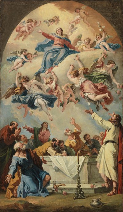 Die Himmelfahrt Mariens af Sebastiano Ricci