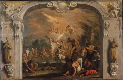 Kristi dåb af Sebastiano Ricci