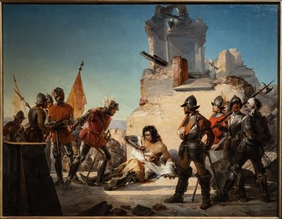 Francesco Ferruccis Deathvin Gavinana af Sebastiano de Albertis